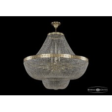 Люстра потолочная хрустальная Bohemia Crystal 19091/H1/90IV G