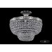 Люстра потолочная хрустальная Bohemia Crystal 19101/35IV Ni