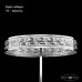 Люстра потолочная хрустальная Bohemia Crystal 19101/35IV Ni