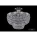 Люстра потолочная хрустальная Bohemia Crystal 19101/35IV Ni