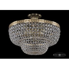 Люстра потолочная хрустальная Bohemia Crystal 19101/45IV G Люстра потолочная хрустальная Bohemia Crystal 19101/45IV G
