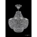 Люстра потолочная хрустальная Bohemia Crystal 19101/H1/35IV Ni
