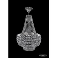 Люстра потолочная хрустальная Bohemia Crystal 19101/H2/35IV Ni