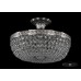 Люстра потолочная хрустальная Bohemia Crystal 19151/35IV Ni