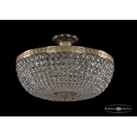 Люстра потолочная хрустальная Bohemia Crystal 19151/45IV G