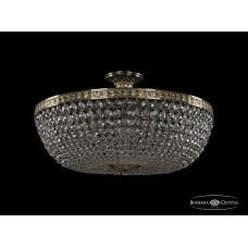 Люстра потолочная хрустальная Bohemia Crystal 19151/55IV G