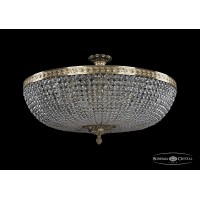 Люстра потолочная хрустальная Bohemia Crystal 19151/90IV G C1