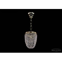 Хрустальный подвесной светильник Bohemia Crystal 1920/15O/G Хрустальный подвесной светильник Bohemia Crystal 1920/15O/G