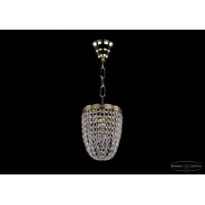 Хрустальный подвесной светильник Bohemia Crystal 1920/15O/G