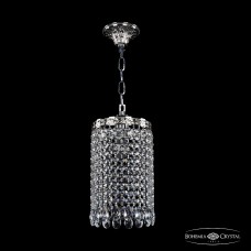 Светильник подвесной хрустальный Bohemia Crystal 19201/15IV Ni