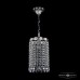 Светильник подвесной хрустальный Bohemia Crystal 19201/15IV Ni