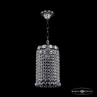 Светильник подвесной хрустальный Bohemia Crystal 19201/15IV Ni Balls Светильник подвесной хрустальный Bohemia Crystal 19201/15IV Ni Balls