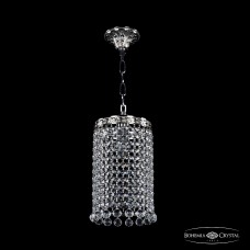 Светильник подвесной хрустальный Bohemia Crystal 19201/15IV Ni Balls