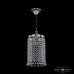 Светильник подвесной хрустальный Bohemia Crystal 19201/15IV Ni Balls