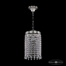 Светильник подвесной хрустальный Bohemia Crystal 19201/15IV Ni Drops