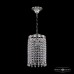 Светильник подвесной хрустальный Bohemia Crystal 19201/15IV Ni Drops