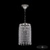 Светильник подвесной хрустальный Bohemia Crystal 19201/15IV Ni Drops