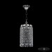 Светильник подвесной хрустальный Bohemia Crystal 19201/15IV Ni Leafs