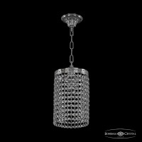 Светильник подвесной хрустальный Bohemia Crystal 19201/15IV Ni R Светильник подвесной хрустальный Bohemia Crystal 19201/15IV Ni R