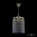 Светильник подвесной хрустальный Bohemia Crystal 19201/20IV G