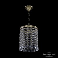 Светильник подвесной хрустальный Bohemia Crystal 19201/20IV G Leafs Светильник подвесной хрустальный Bohemia Crystal 19201/20IV G Leafs