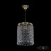 Светильник подвесной хрустальный Bohemia Crystal 19201/20IV G Leafs