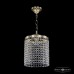 Светильник подвесной хрустальный Bohemia Crystal 19201/20IV G R