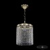 Светильник подвесной хрустальный Bohemia Crystal 19201/20IV G R