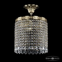 Светильник подвесной хрустальный Bohemia Crystal 19201/25IV G Leafs Светильник подвесной хрустальный Bohemia Crystal 19201/25IV G Leafs