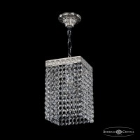Светильник подвесной хрустальный Bohemia Crystal 19202/15IV Ni R Светильник подвесной хрустальный Bohemia Crystal 19202/15IV Ni R