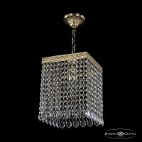 Светильник подвесной хрустальный Bohemia Crystal 19202/20IV G Leafs Светильник подвесной хрустальный Bohemia Crystal 19202/20IV G Leafs