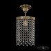 Светильник подвесной хрустальный Bohemia Crystal 19203/15IV G Drops