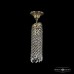 Светильник подвесной хрустальный Bohemia Crystal 19203/15IV G Leafs Светильник подвесной хрустальный Bohemia Crystal 19203/15IV G Leafs