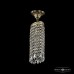 Светильник подвесной хрустальный Bohemia Crystal 19203/20IV G Leafs