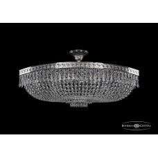 Люстра потолочная хрустальная Bohemia Crystal 19273/90IV Ni