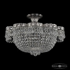 Люстра потолочная хрустальная Bohemia Crystal 19301/45JB Ni