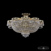 Люстра потолочная хрустальная Bohemia Crystal 19301/65JB G