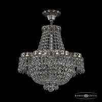 Люстра потолочная хрустальная Bohemia Crystal 19301/H1/35JB Ni