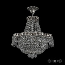 Люстра потолочная хрустальная Bohemia Crystal 19301/H1/35JB Ni