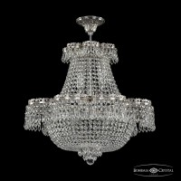 Люстра потолочная хрустальная Bohemia Crystal 19301/H1/55JB Ni