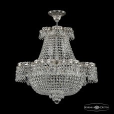 Люстра потолочная хрустальная Bohemia Crystal 19301/H1/55JB Ni