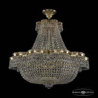 Люстра потолочная хрустальная Bohemia Crystal 19301/H1/75JB G