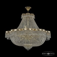 Люстра потолочная хрустальная Bohemia Crystal 19301/H1/95JB G