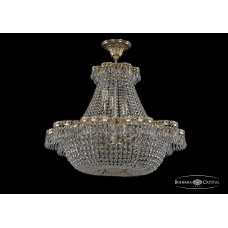 Люстра потолочная хрустальная Bohemia Crystal 19311/H1/65JB G