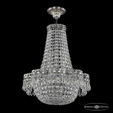 Люстра потолочная хрустальная Bohemia Crystal 19311/H2/35JB Ni