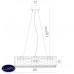 Светильник подвесной Divinare PAOLA 2002/01 SP-9 Светильник подвесной Divinare PAOLA 2002/01 SP-9