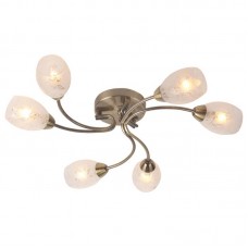 Люстра IDLamp 201/6PF-Oldbronze