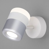 Спот Eurosvet Oskar 20165/1 LED белый/серебро