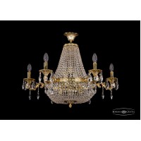 Подвесная люстра Bohemia Crystal Gold 2022/75-60/G