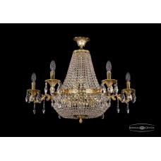Подвесная люстра Bohemia Crystal Gold 2022/75-60/G